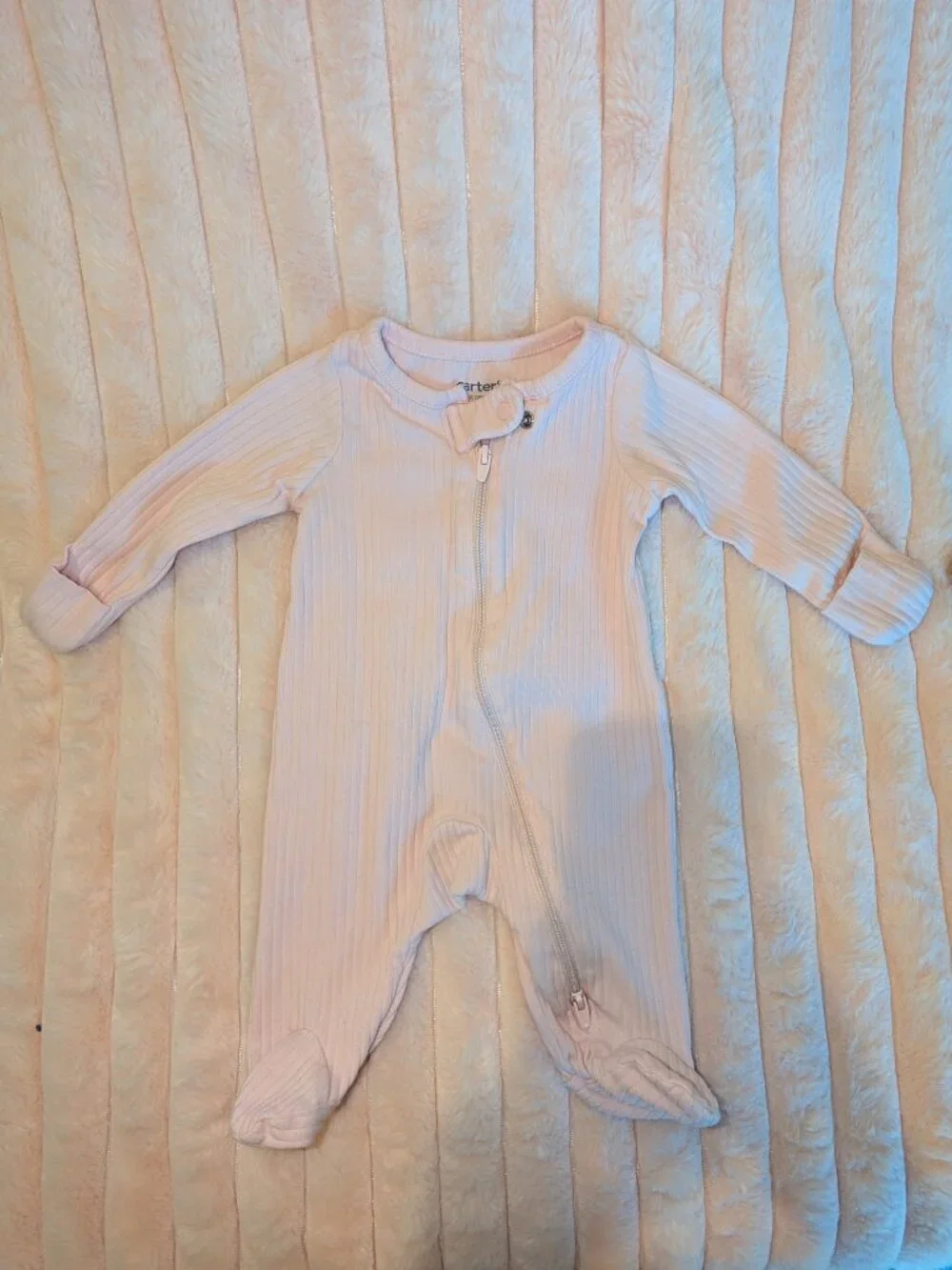 Newborn Baby Girl Onesie Bundle Gerber Carter's 5 Piece